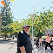 Afscheid van een icoon in Amsterdam-Centrum: Rinus Dussel is met pensioen.