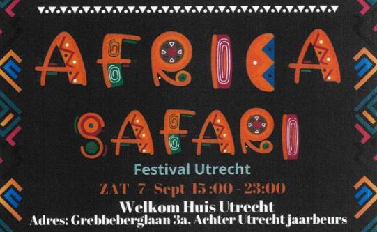 Africa Safari Festival Utrecht op 7 september