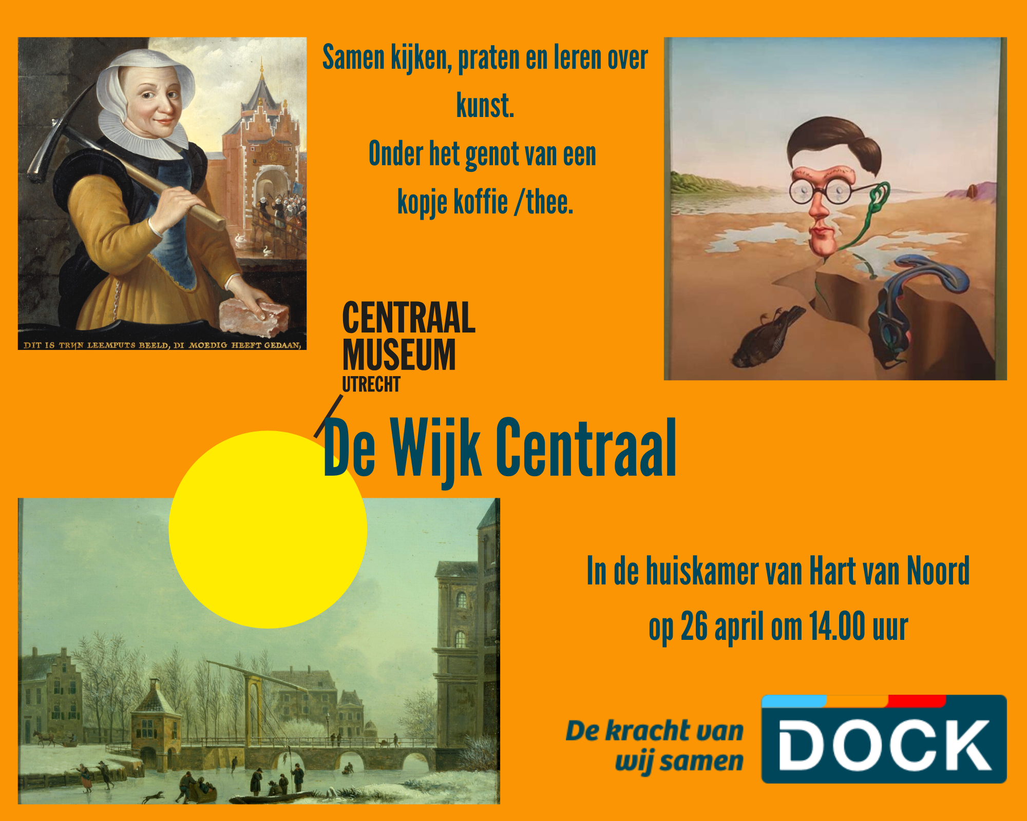 26 april 14.00 uur De Wijk Centraal (kunst)