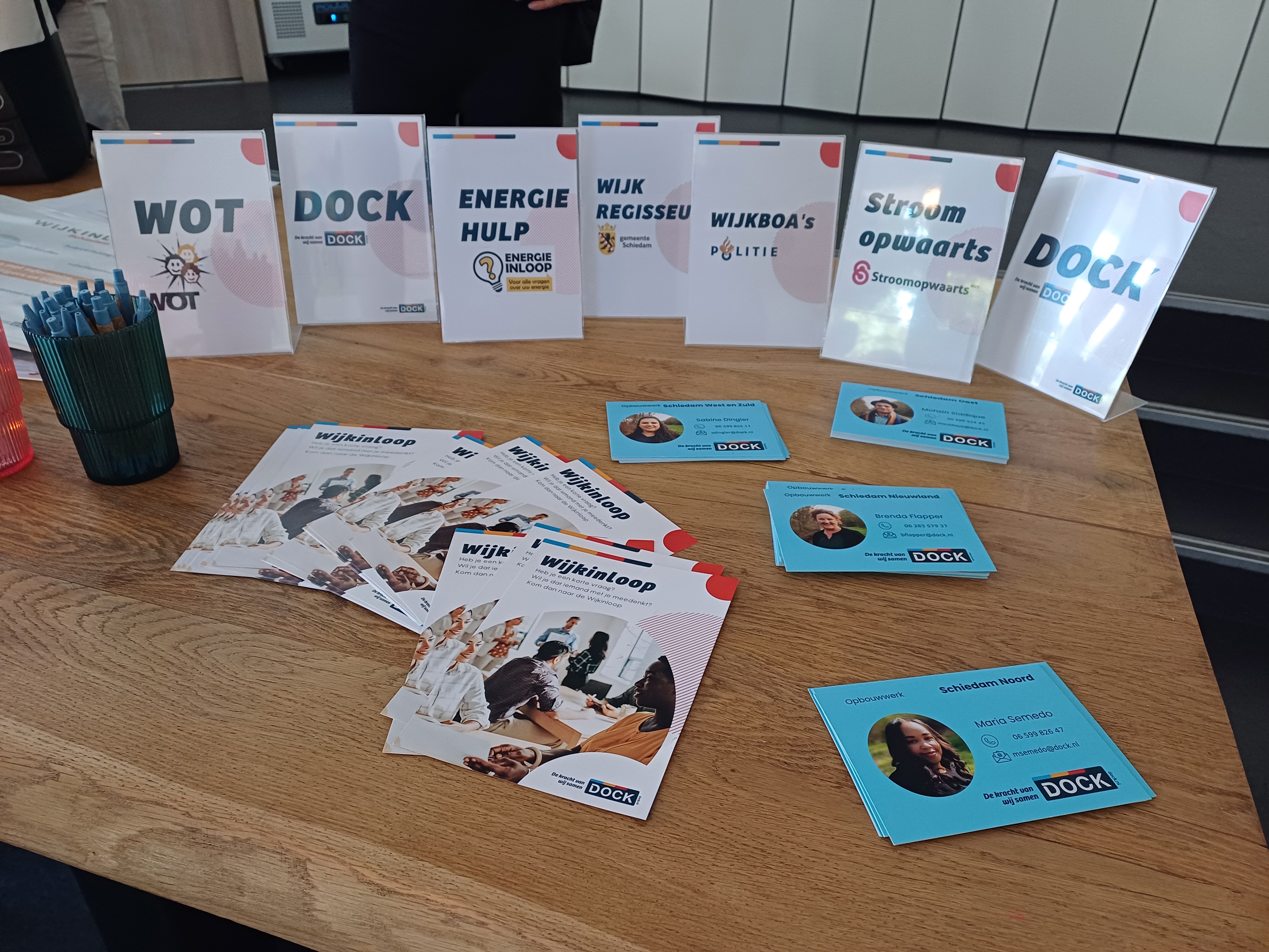 Partners bundelen krachten voor de wijkinloop in Schiedam