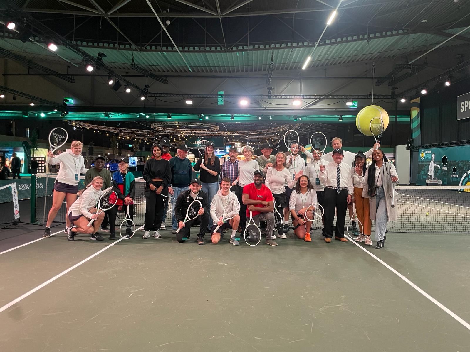 Een dag vol plezier en spanning voor Rotterdamse senioren tijdens het ABN AMRO Tennis Toernooi!