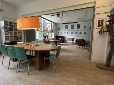Achterbarzaal begane grond
