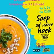 Elke week soep bij het Welkomhuis Utrecht