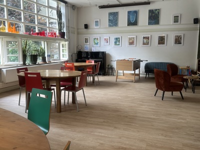 Achterbarzaal begane grond