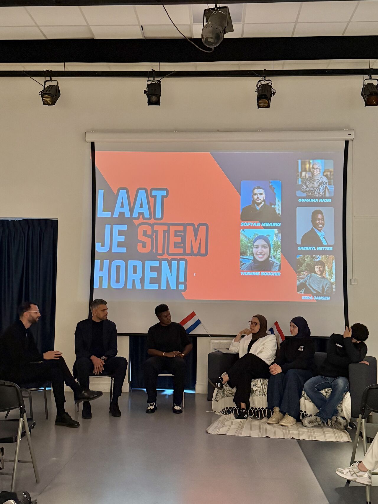 Jongeren in Amsterdam laten hun stem horen over politiek en verbinding