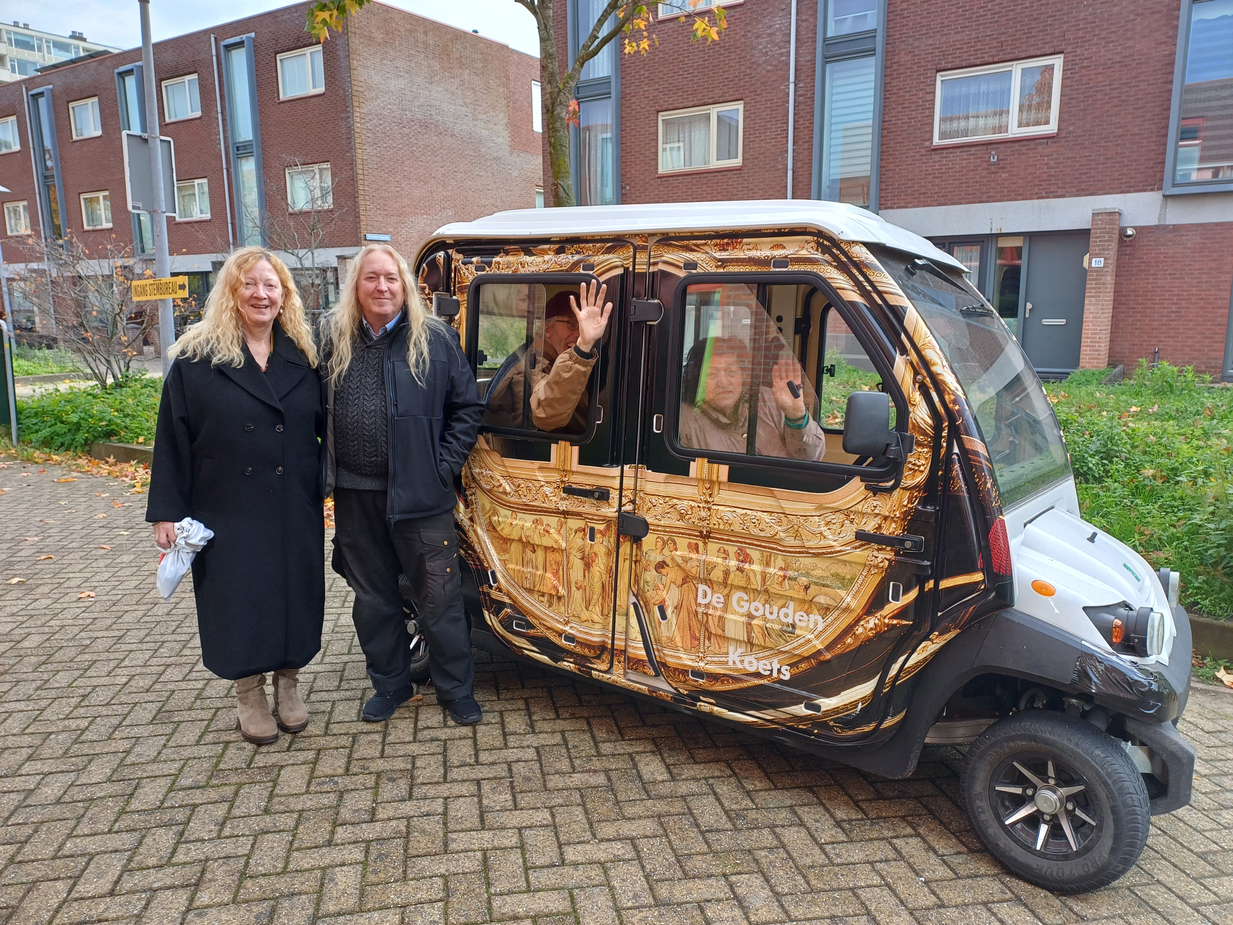 Op pad met de Gouden Koets van Kanaleneiland