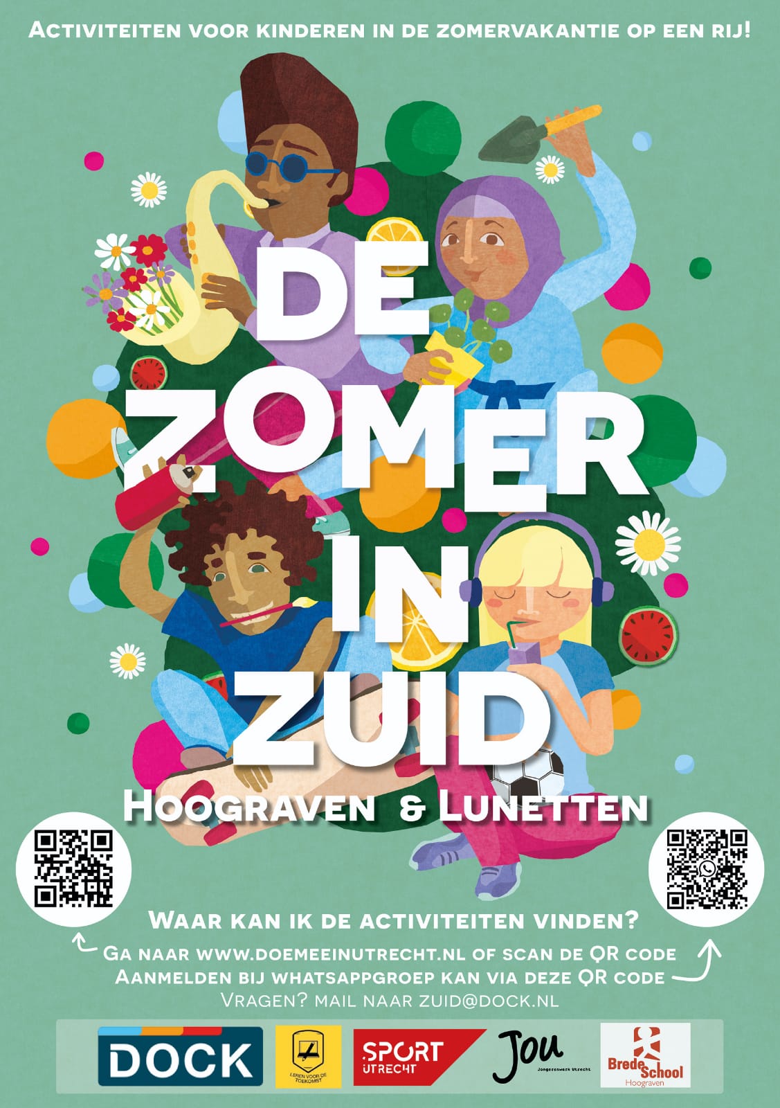 Zomerprogramma in de wijk Utrecht Zuid